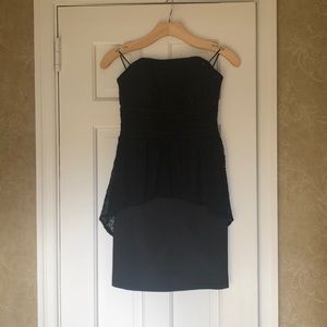 Black Strapless Guess Cocktail Dress